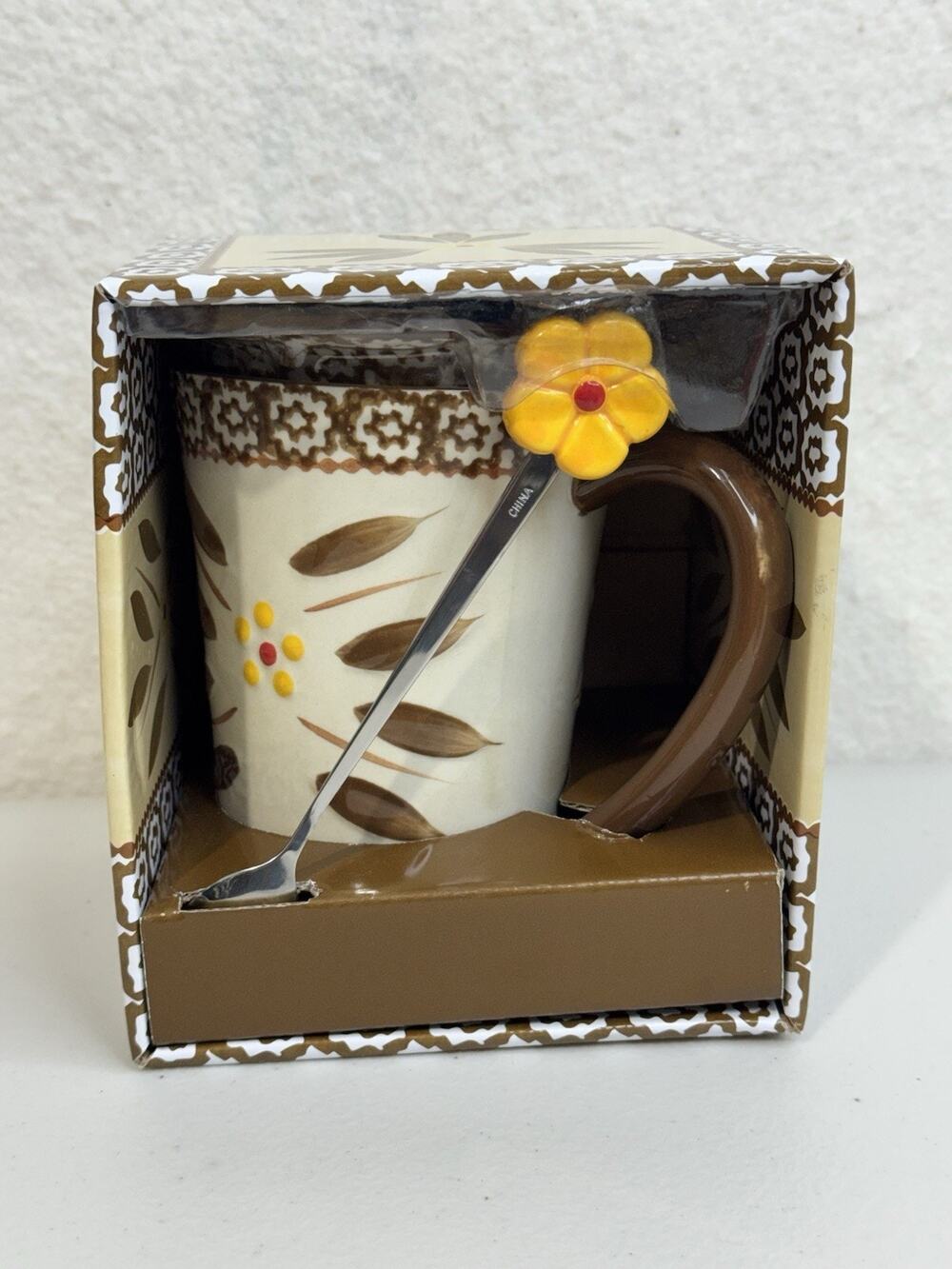 Temptations Cup, Trivet/Lid With Spoon